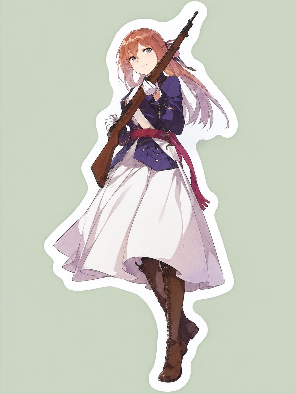 Springfield | Girls' Frontline | Anime Gaming Vinyl Sticker | 5/$10